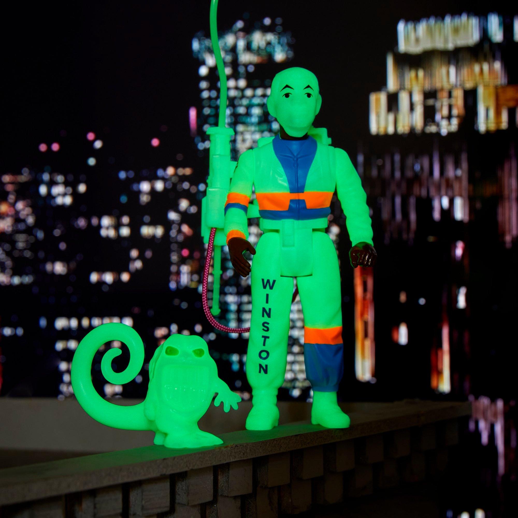Ghostbusters Kenner Classics The Real Ghostbusters Ecto-Glow Heroes Collector’s Set