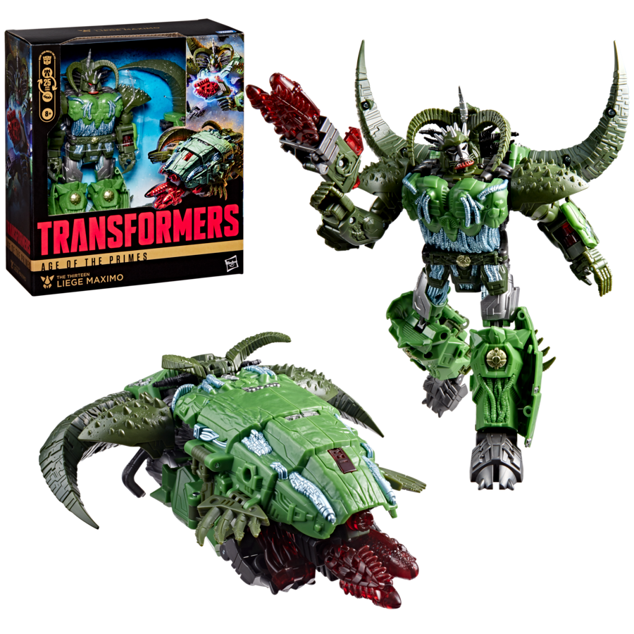 Transformers Age of the Primes Leader Class The Thirteen Liege Maximo