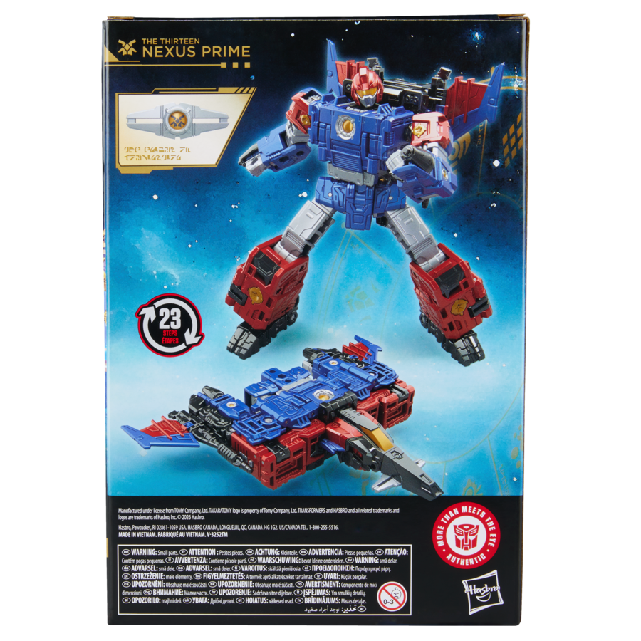 Transformers Age of the Primes Voyager Class The Thirteen Nexus Prime