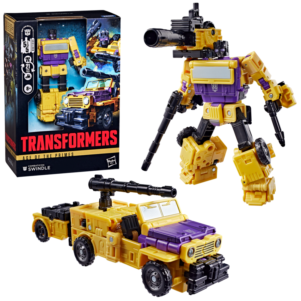 Transformers Age of the Primes Voyager Class Combaticon Swindle