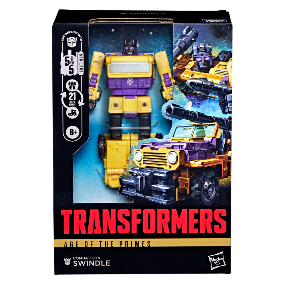 Transformers Age of the Primes Voyager Class Combaticon Swindle