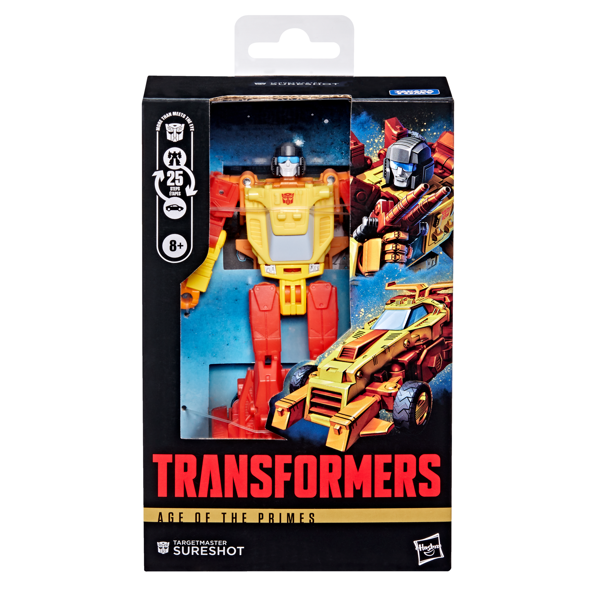 Transformers Age of the Primes Deluxe Class Targetmaster Sureshot