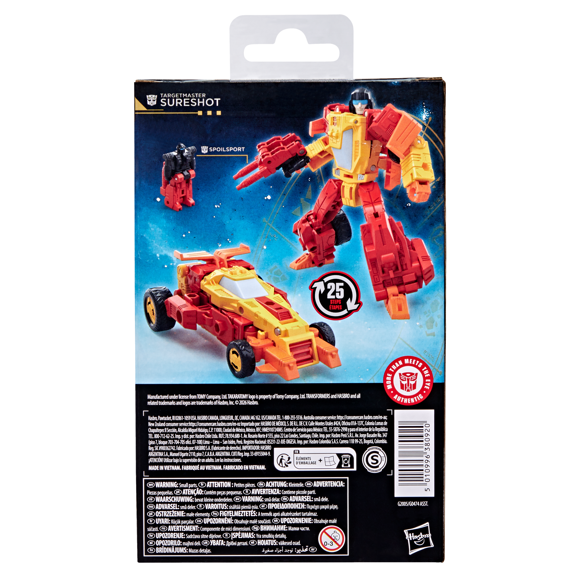 Transformers Age of the Primes Deluxe Class Targetmaster Sureshot