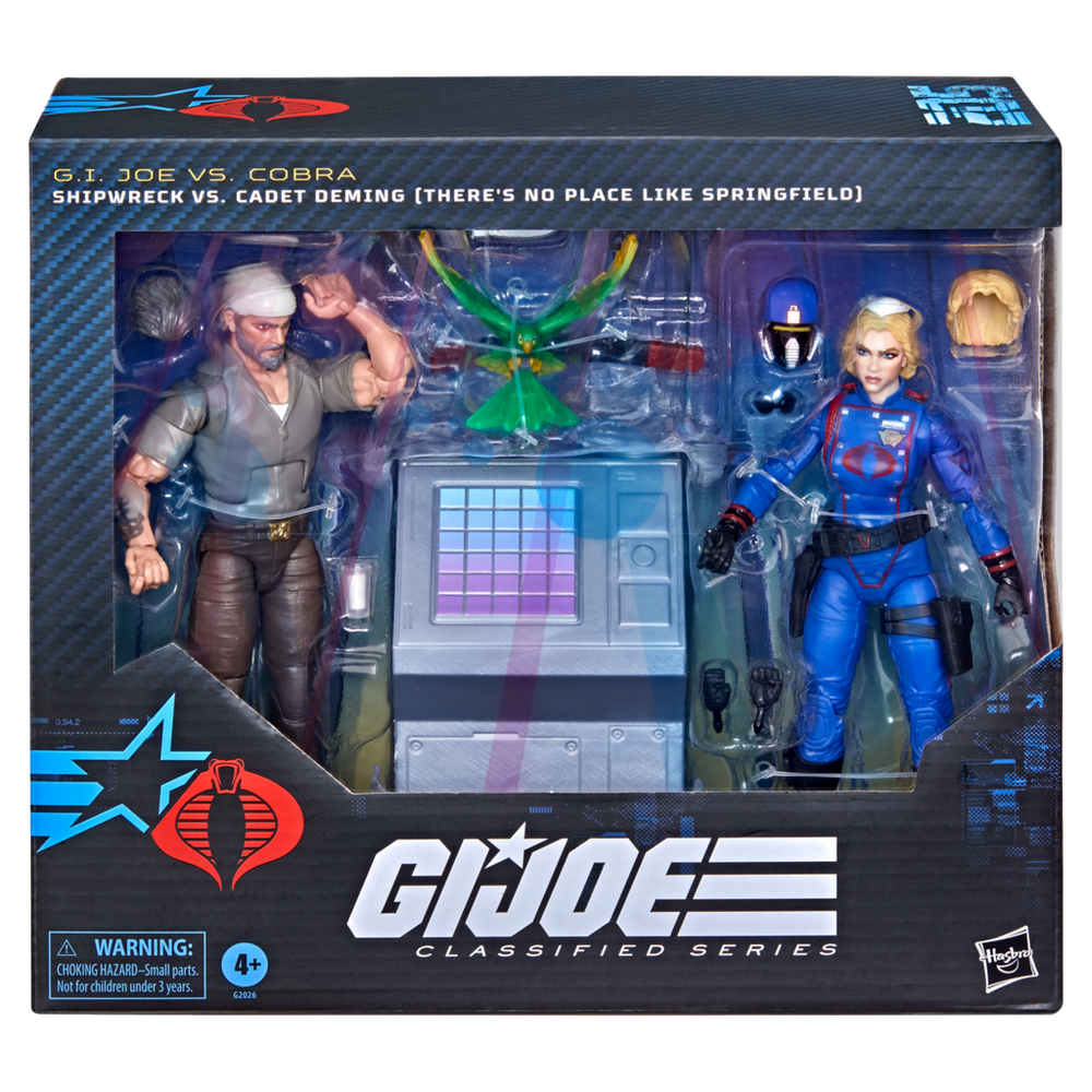 G.I. Joe Classified Series #205, Shipwreck Vs. Cadet Deming (There’s No Place Like Springfield)
