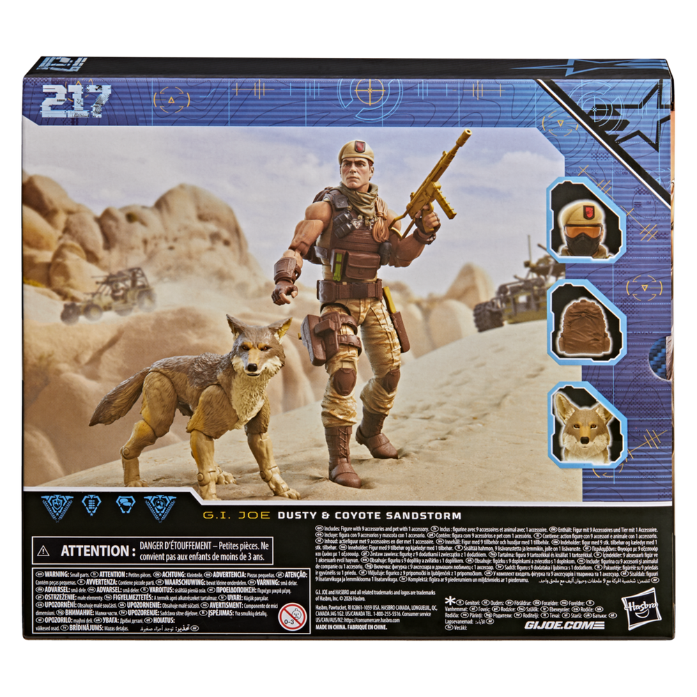 G.I. Joe Classified Series #217, Dusty & Coyote Sandstorm