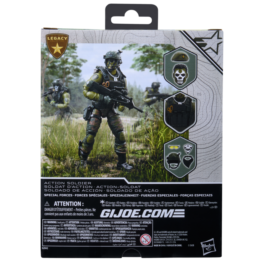 G.I. Joe Classified Series Legacy Collection: Action Soldier - Special Forces