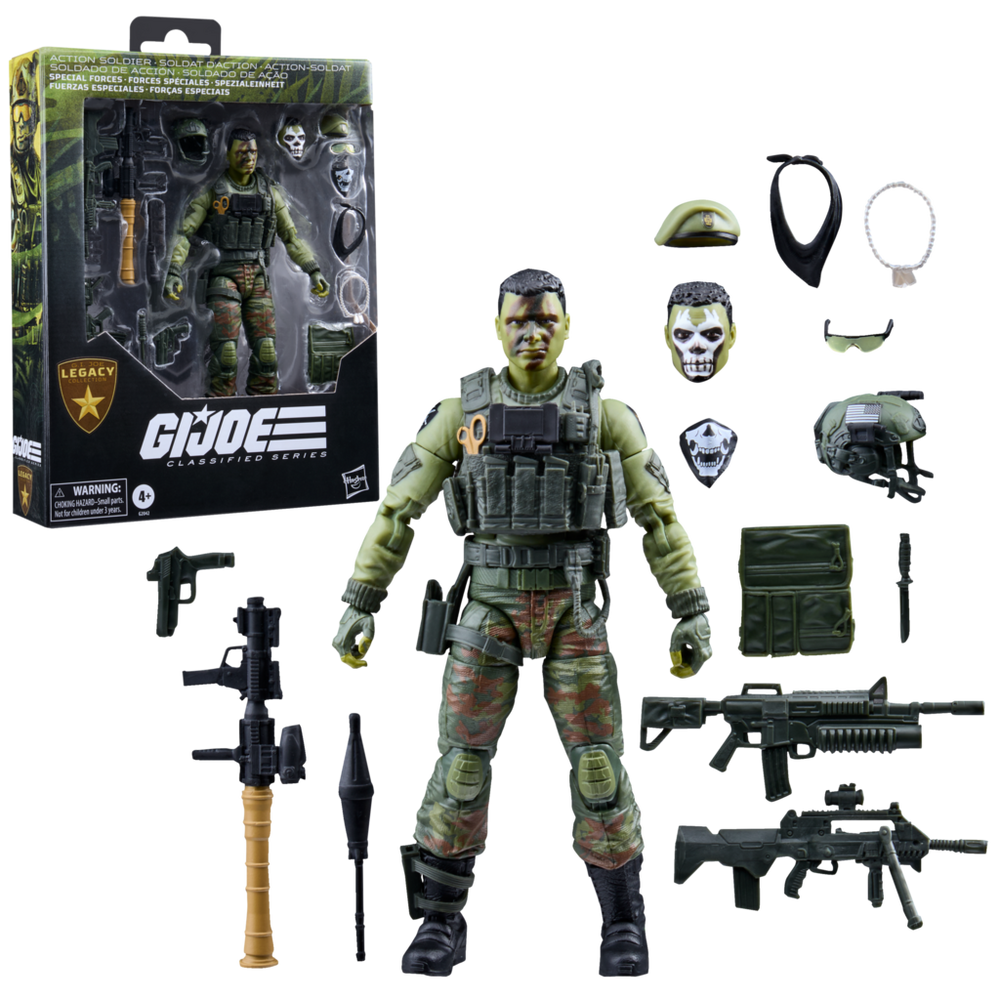 G.I. Joe Classified Series Legacy Collection: Action Soldier - Special Forces