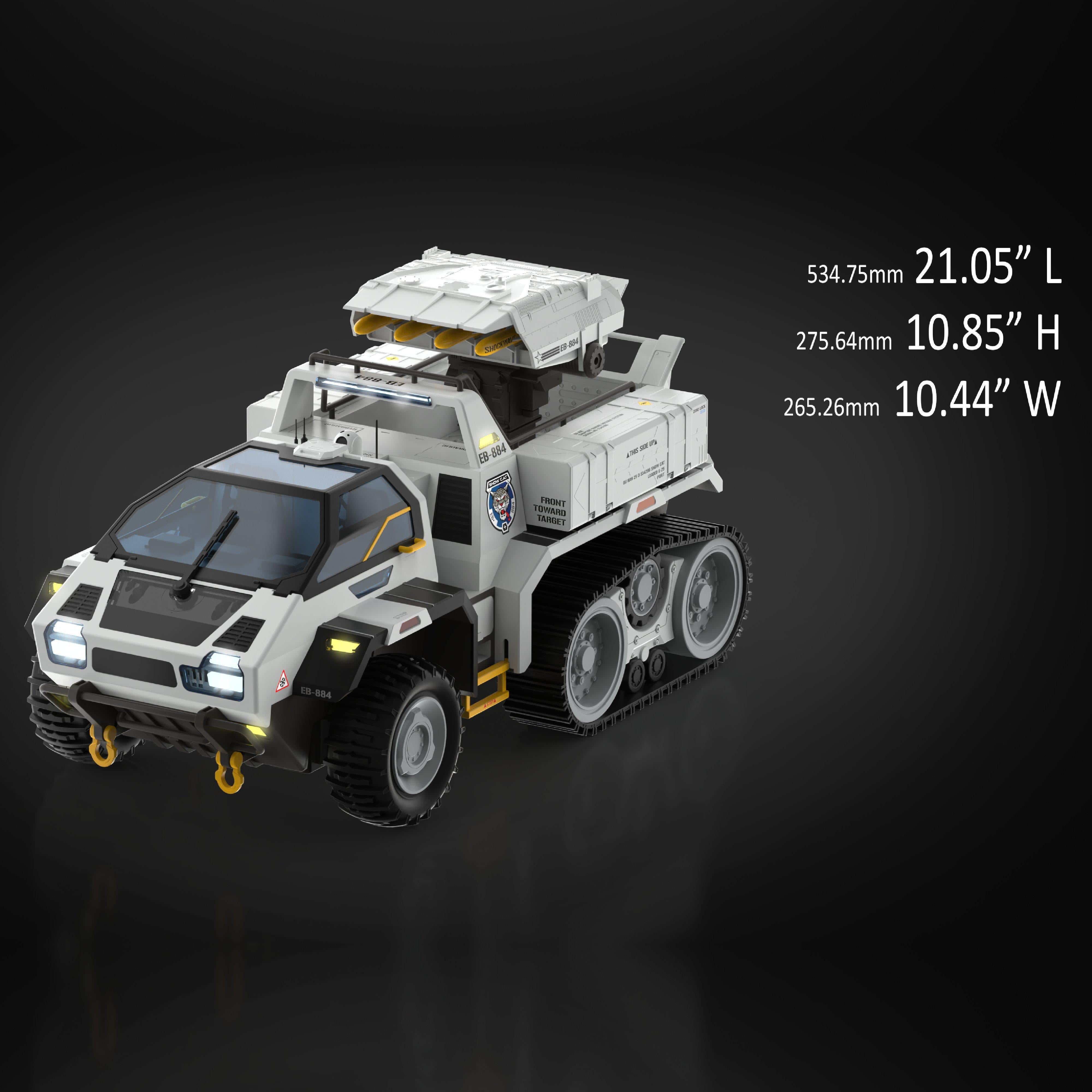 G.I. Joe Classified Series Snow C.A.T. (Combat All-Terrain) Vehicle With Farley "Frostbite" Seward Action Figure