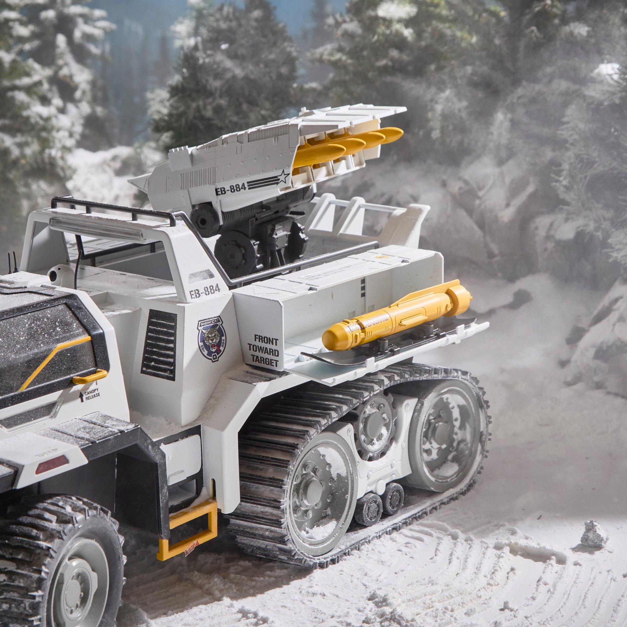 G.I. Joe Classified Series Snow C.A.T. (Combat All-Terrain) Vehicle With Farley "Frostbite" Seward Action Figure