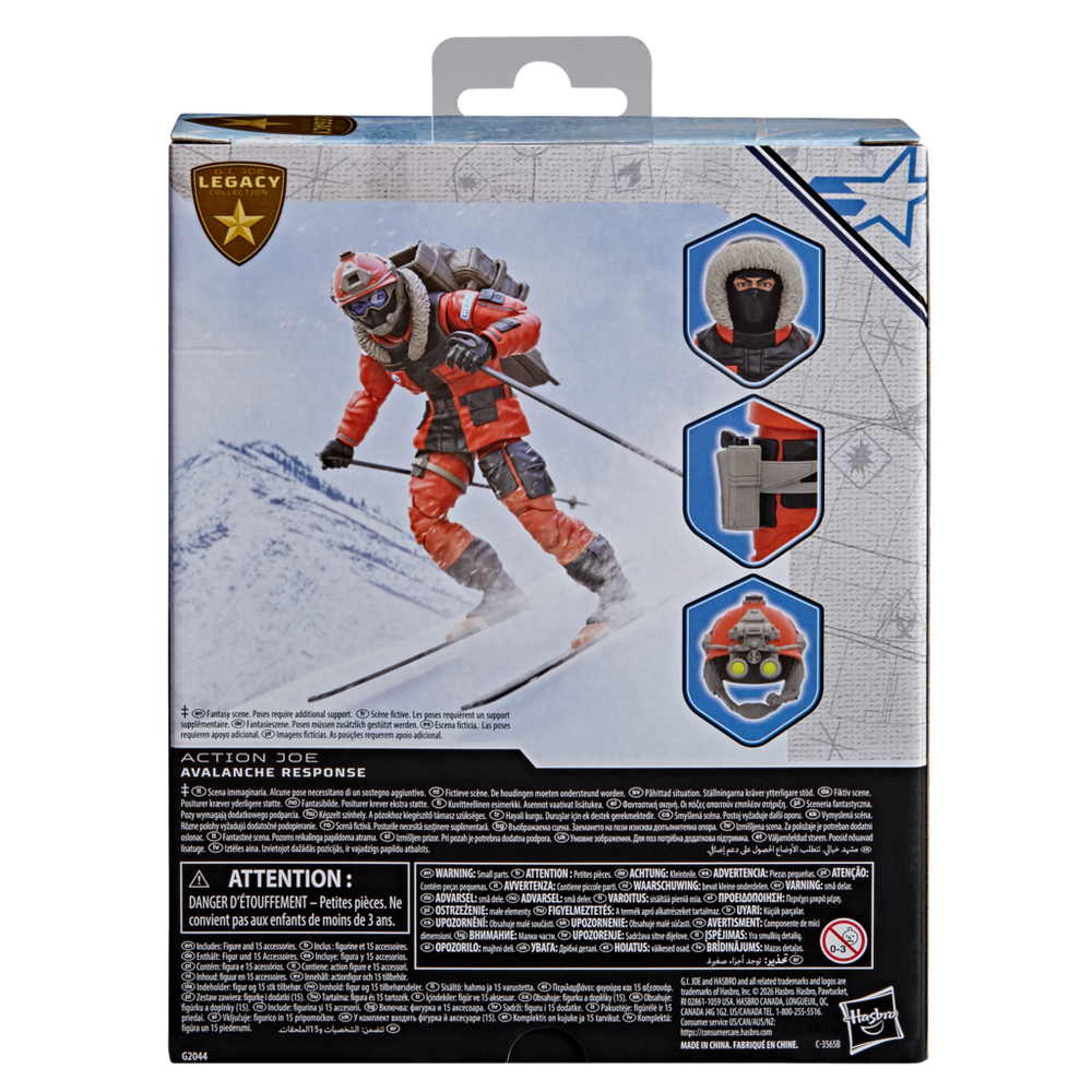 G.I. Joe Classified Series Legacy Collection: Action Joe - Avalanche Response