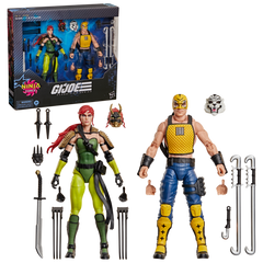 G.I. Joe Classified Series #212, Ninja Force Scarlett and T'Jbang