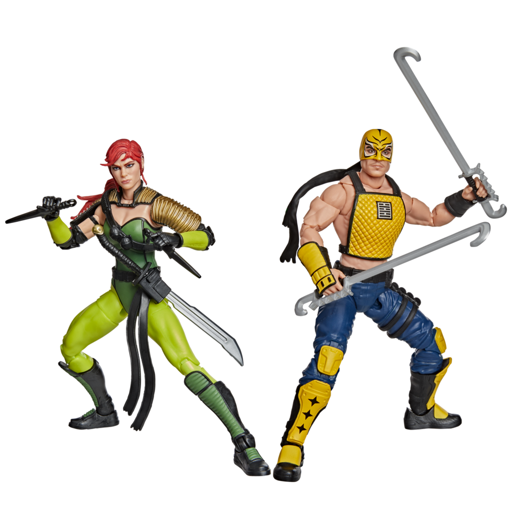 G.I. Joe Classified Series #212, Ninja Force Scarlett and T'Jbang