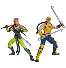 G.I. Joe Classified Series #212, Ninja Force Scarlett and T'Jbang