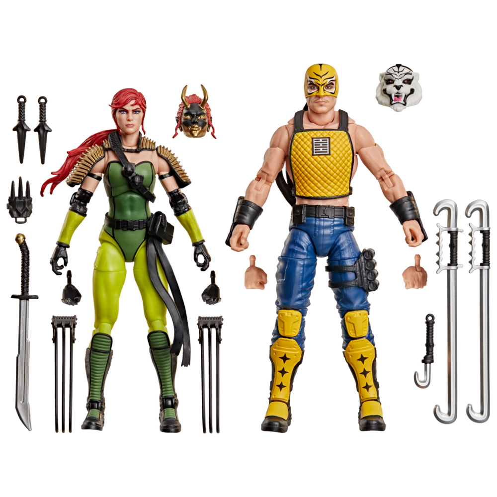 G.I. Joe Classified Series #212, Ninja Force Scarlett and T'Jbang