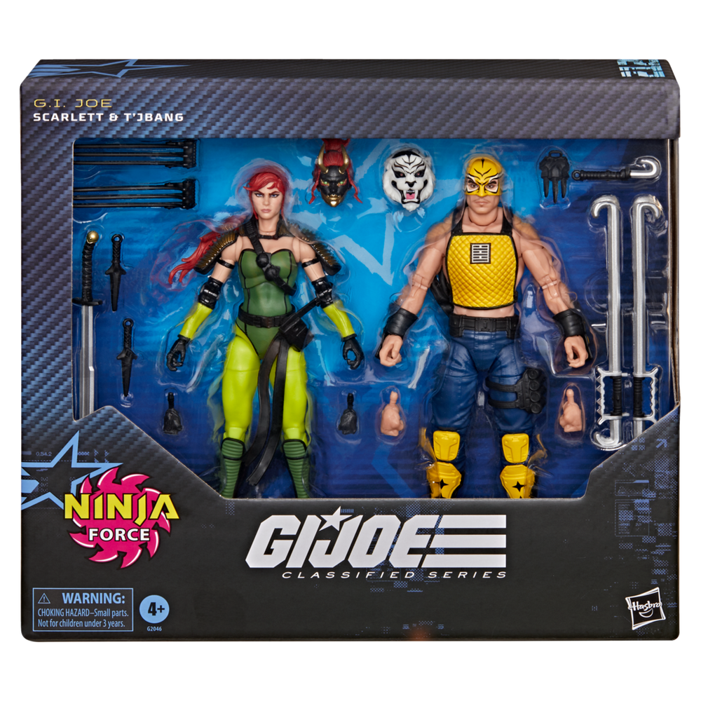 G.I. Joe Classified Series #212, Ninja Force Scarlett and T'Jbang