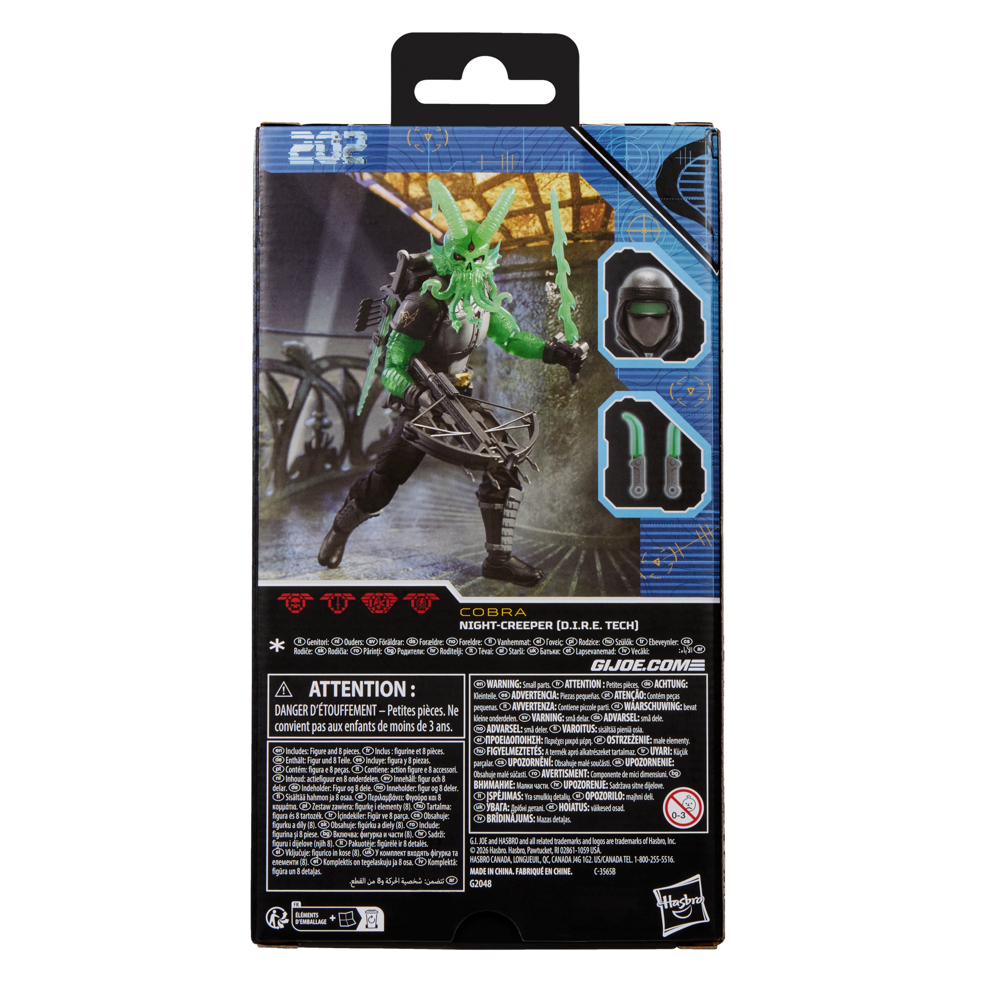 G.I. Joe Classified Series #202, Night-Creeper (D.I.R.E. Tech)