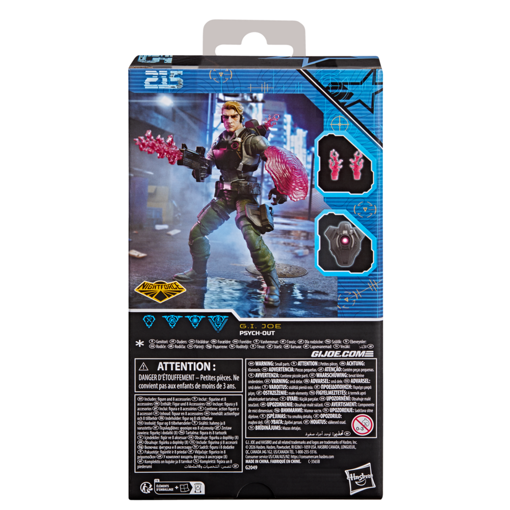 G.I. Joe Classified Series #215, Night Force Psych-Out