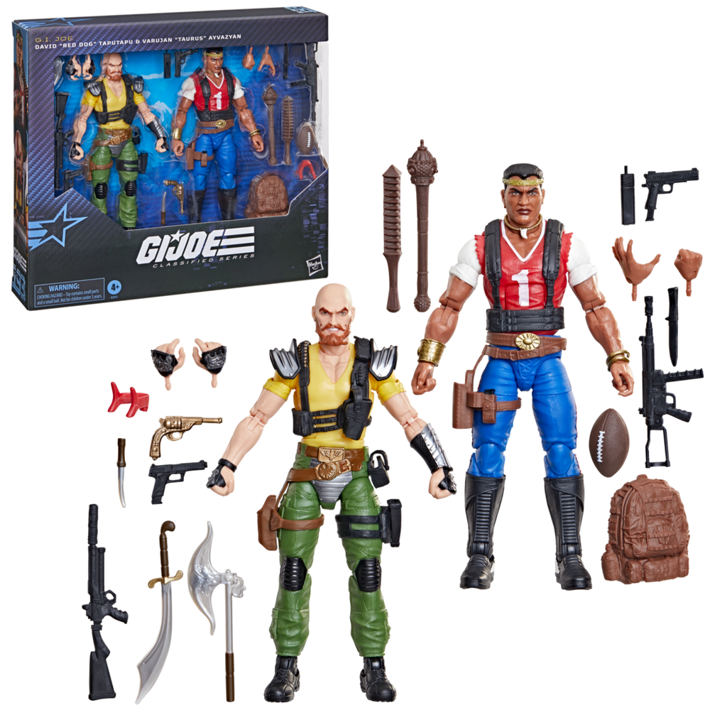 G.I. Joe Classified Series #193, David "Red Dog" Taputapu & Varujan "Taurus" Ayvazyan