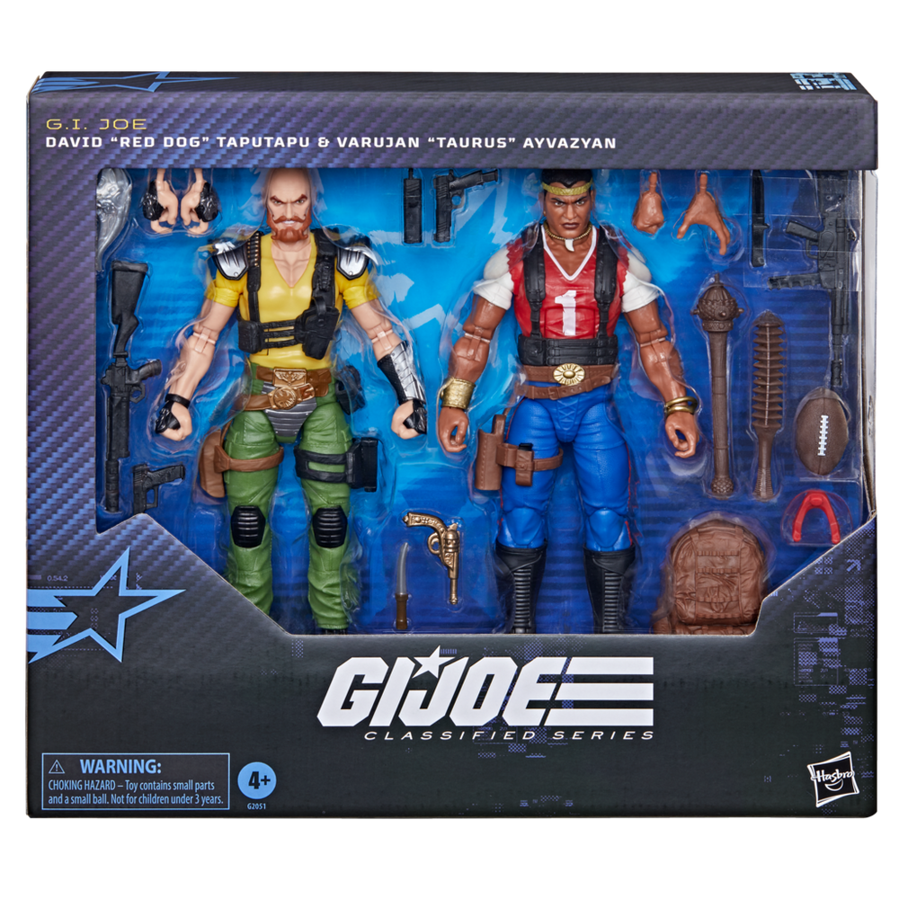 G.I. Joe Classified Series #193, David "Red Dog" Taputapu & Varujan "Taurus" Ayvazyan