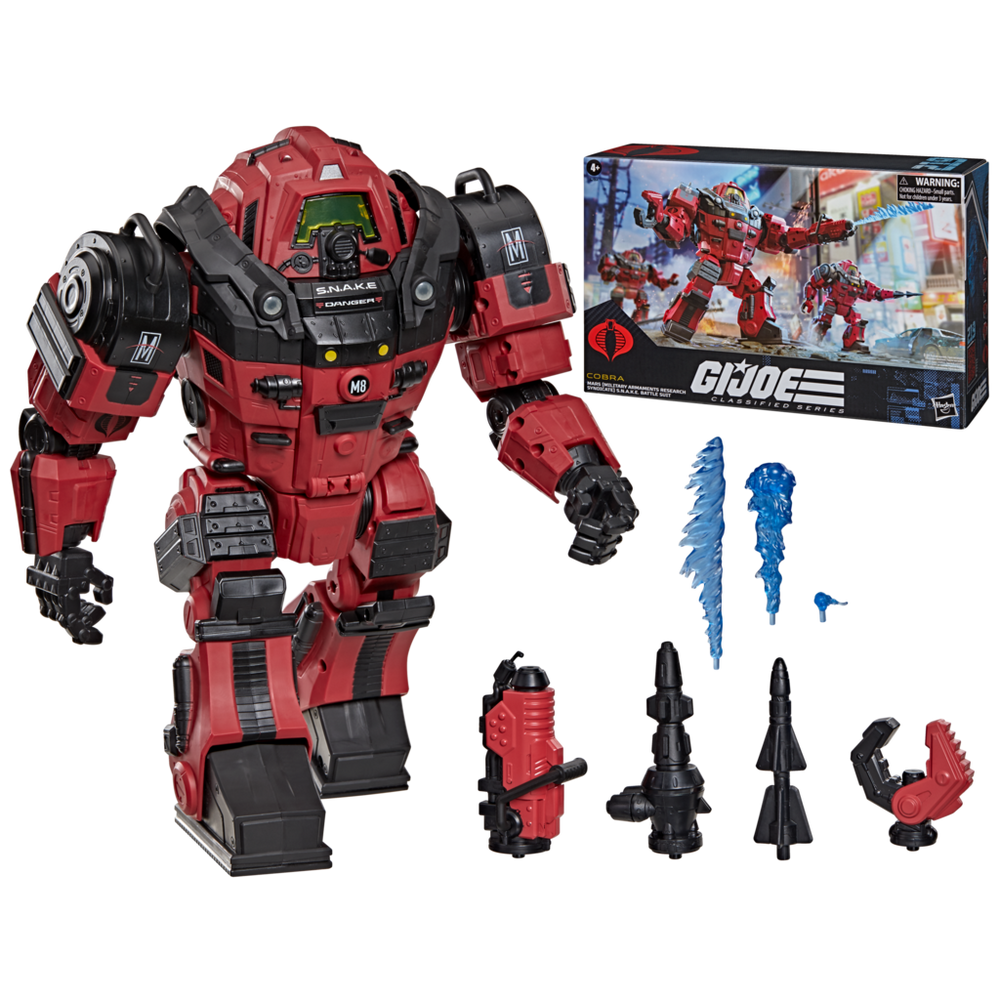 G.I. Joe Classified Series #219, M.A.R.S. (Military Armaments Research Syndicate) S.N.A.K.E. (System Neutralizer-Armed Kloaking Equipment) Battle Suit