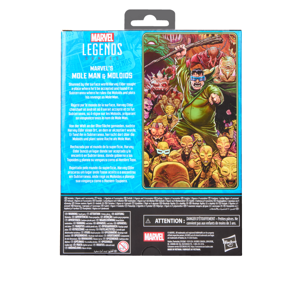 Marvel Legends Series Marvel’s Mole Man & Moloids