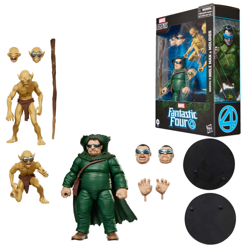 Marvel Legends Series Marvel’s Mole Man & Moloids