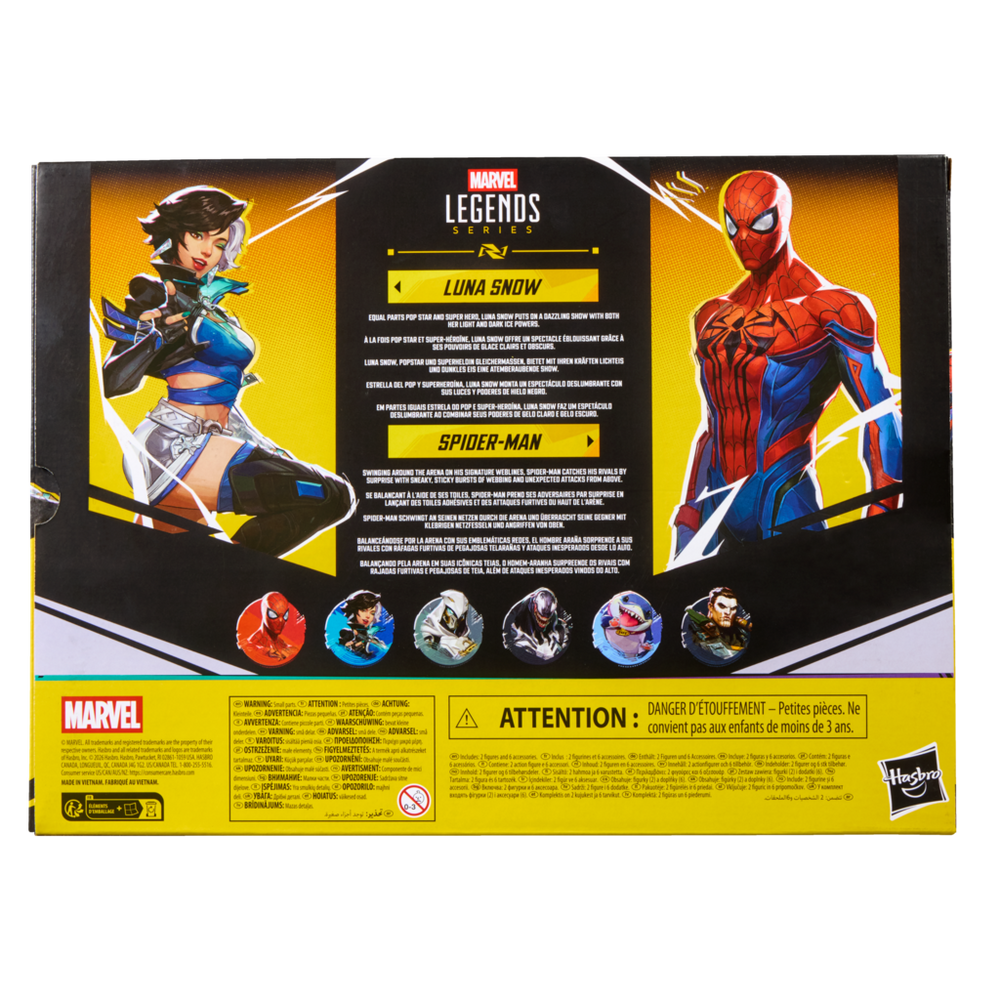 Marvel Legends Series Marvel Rivals Spider-Man & Luna Snow