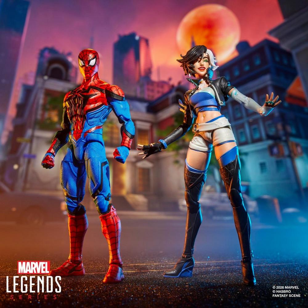 Marvel Legends Series Marvel Rivals Spider-Man & Luna Snow