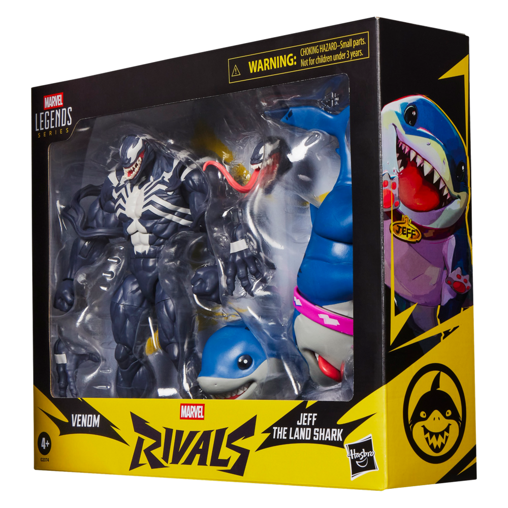 Marvel Legends Series Marvel Rivals Venom & Jeff the Land Shark