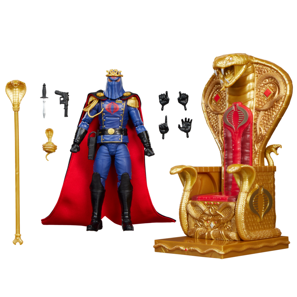 G.I. Joe Classified Series #221, Cobra Commander (Dress Uniform and Throne)
