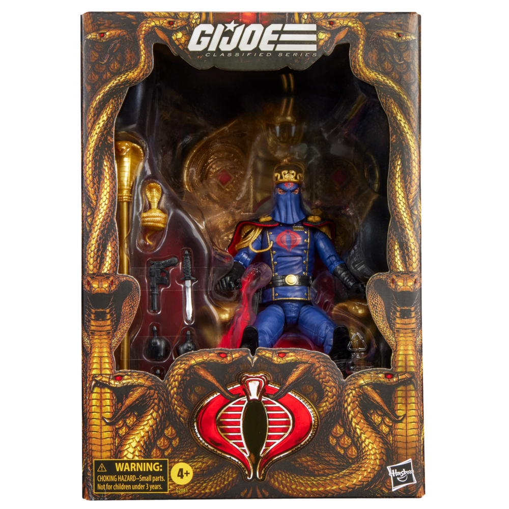 G.I. Joe Classified Series #221, Cobra Commander (Dress Uniform and Throne)
