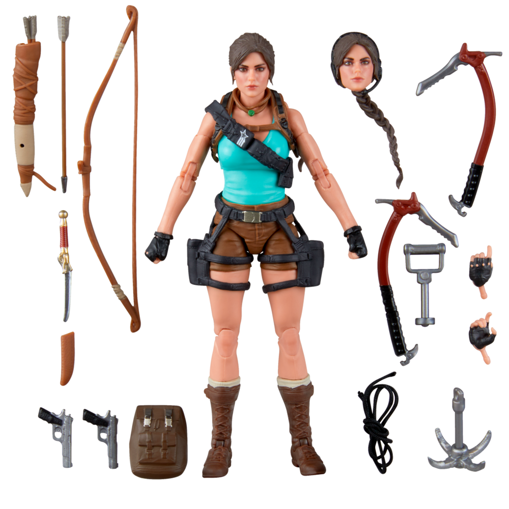 G.I. Joe Classified Series Retro Cardback Collaborative Lara Croft TOMB RAIDER