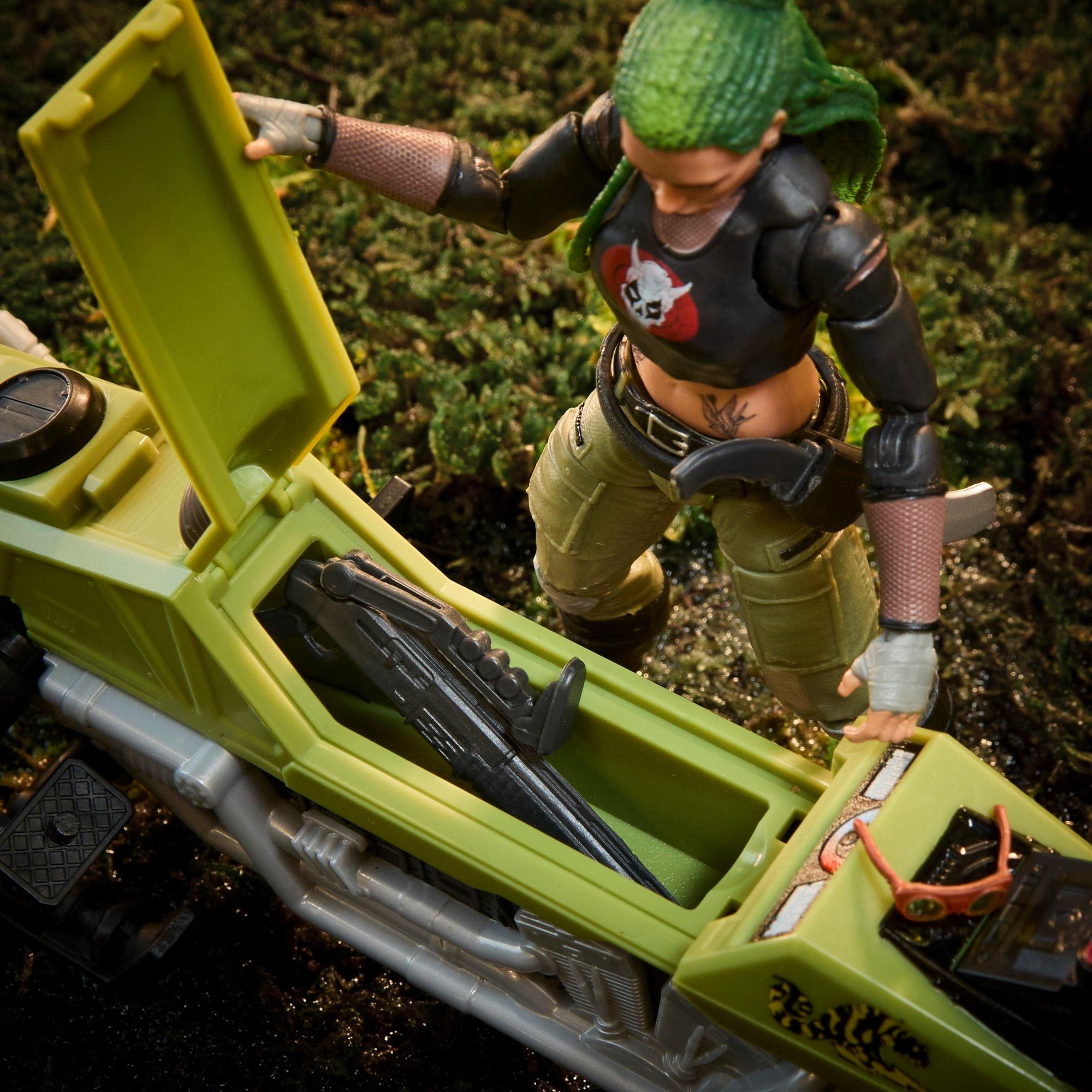G.I. Joe Classified Series #194, Zanya and Dreadnok Chameleon (Swamp Skier) Vehicle
