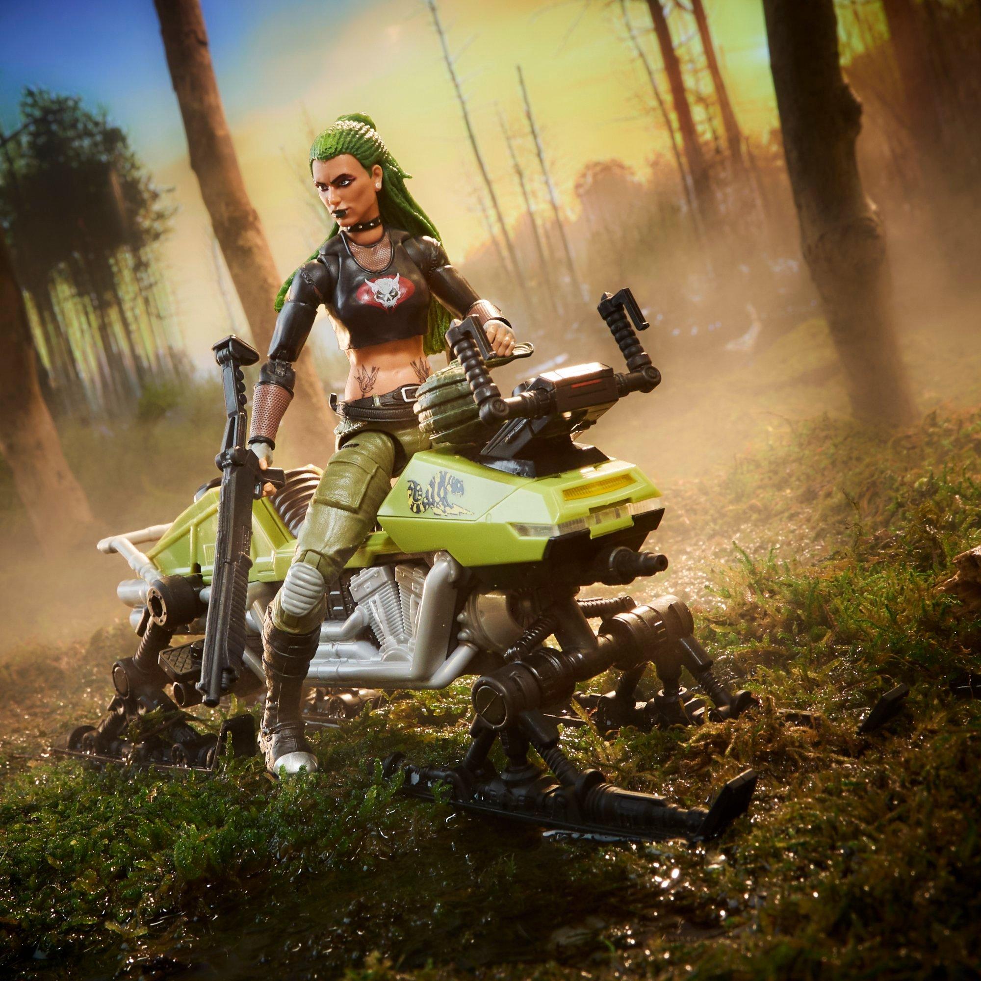 G.I. Joe Classified Series #194, Zanya and Dreadnok Chameleon (Swamp Skier) Vehicle