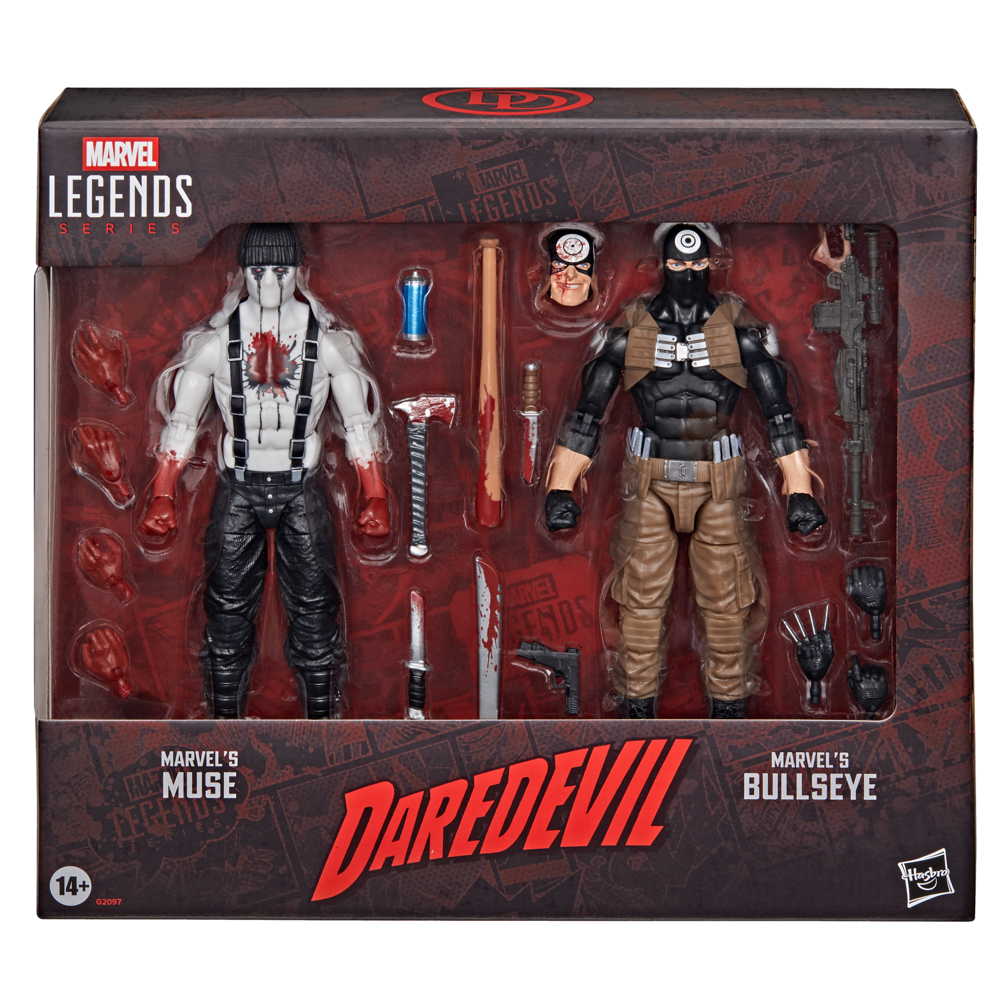 Marvel Legends Series Marvel’s Bullseye and Marvel’s Muse