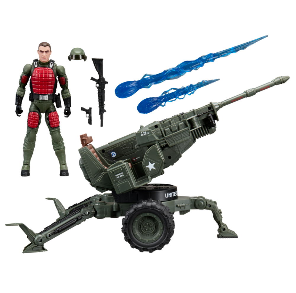G.I. Joe Classified Series #213, James "Grand Slam" Barney & H.A.L. (Heavy Artillery Laser)