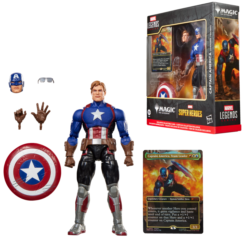 Marvel Legends Series Marvel Super Heroes Magic: The Gathering Captain America (Avengers: Twilight)
