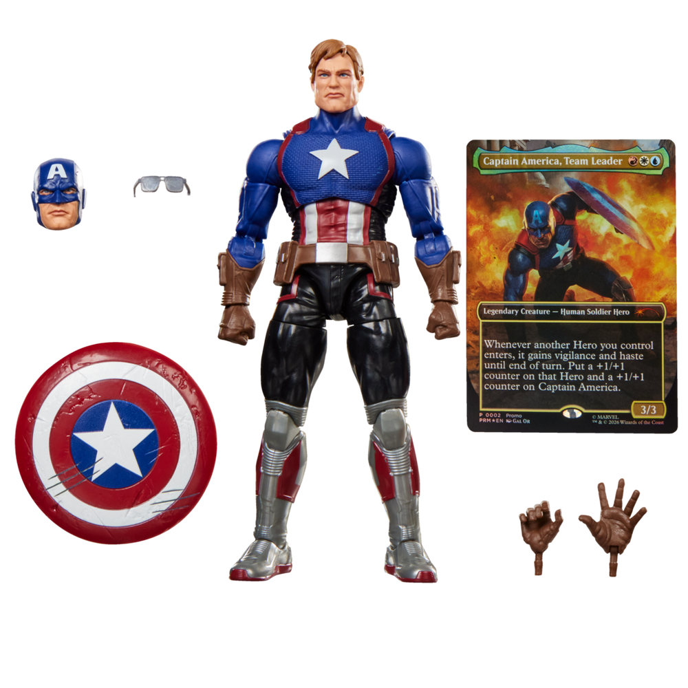 Marvel Legends Series Marvel Super Heroes Magic: The Gathering Captain America (Avengers: Twilight)