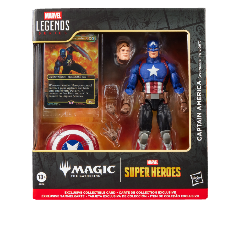 Marvel Legends Series Marvel Super Heroes Magic: The Gathering Captain America (Avengers: Twilight)