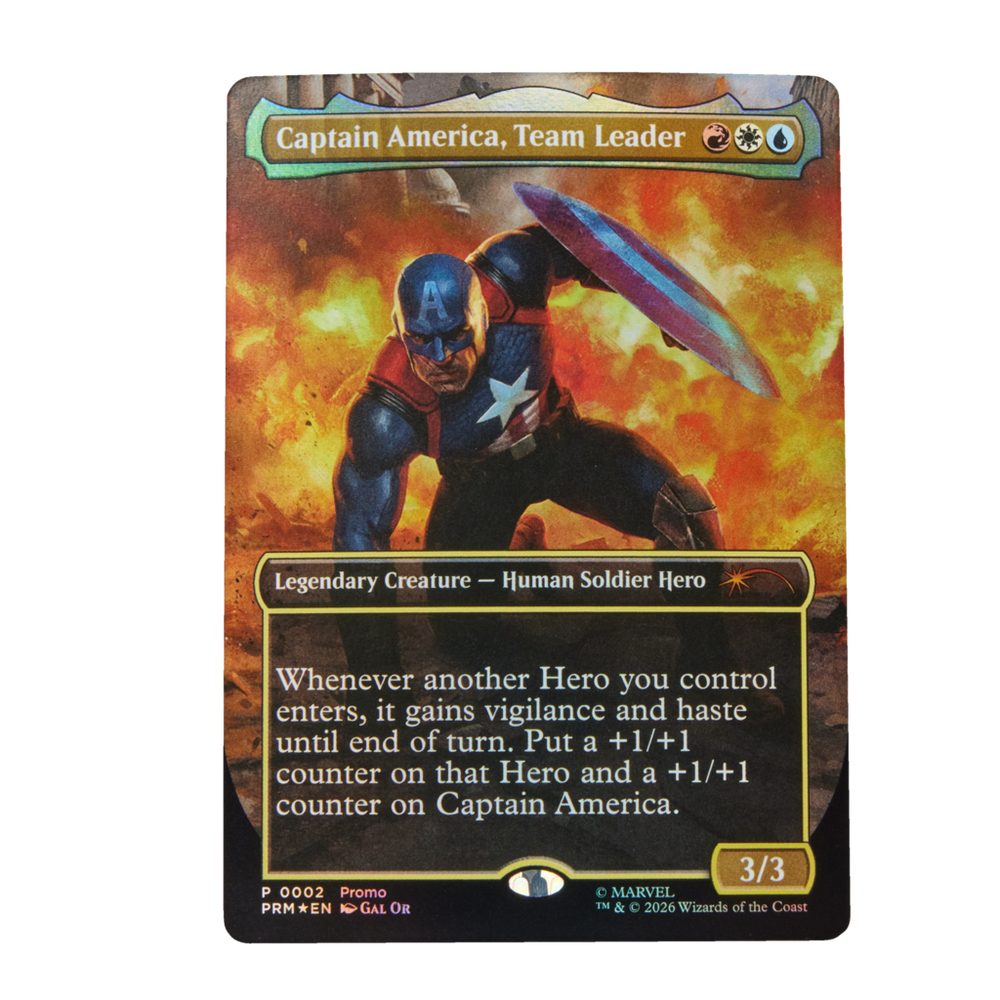 Marvel Legends Series Marvel Super Heroes Magic: The Gathering Captain America (Avengers: Twilight)