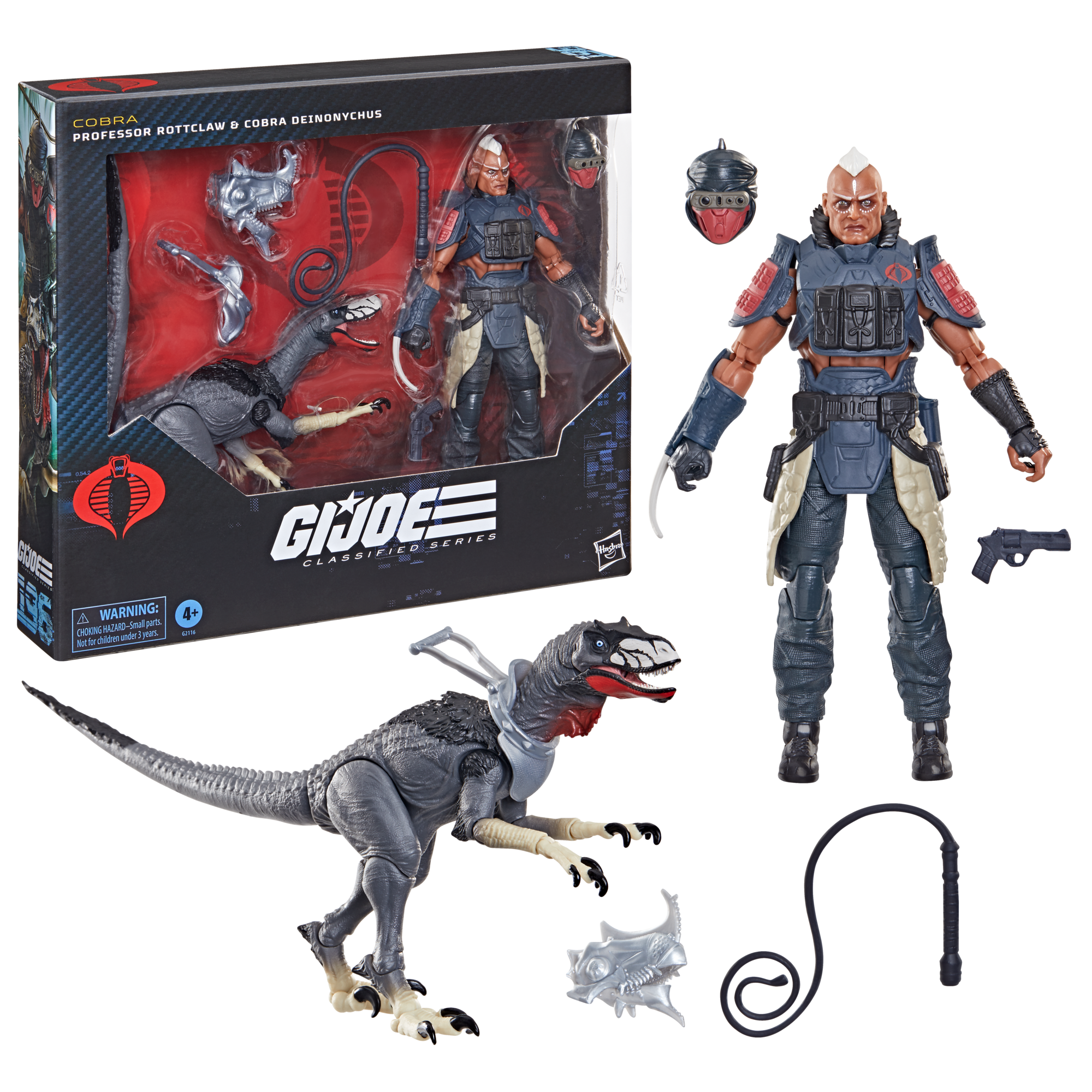 G.I. Joe Classified Series #196, Professor Rottclaw & Cobra Deinonychus