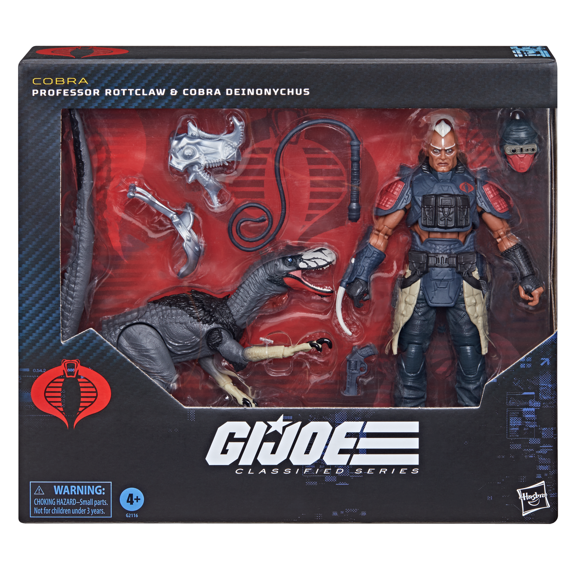 G.I. Joe Classified Series #196, Professor Rottclaw & Cobra Deinonychus