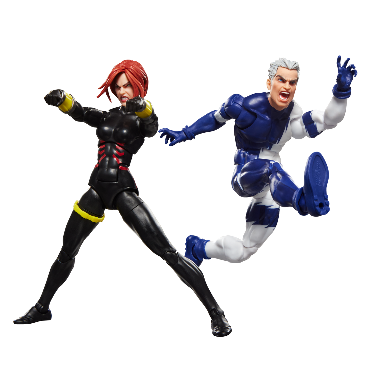 Marvel Legends Series Avengers Black Widow and Quicksilver