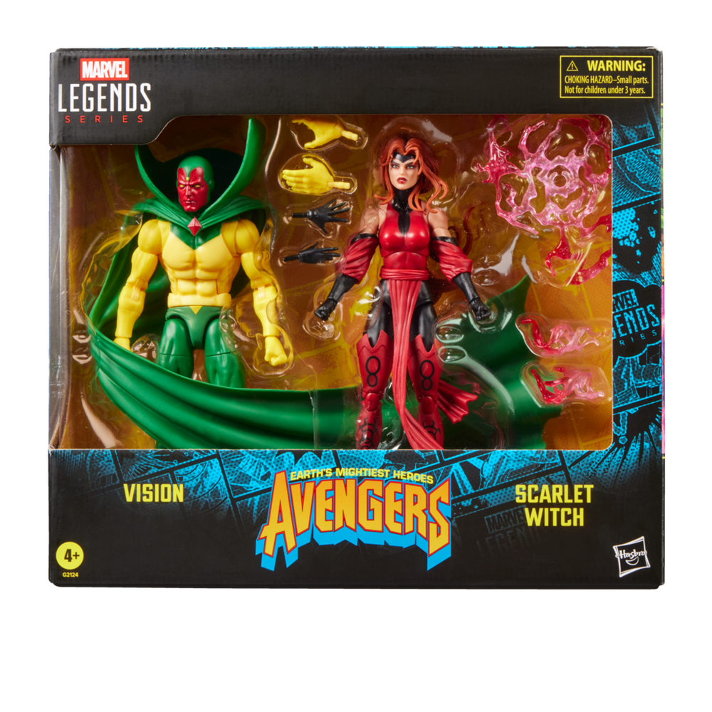 Marvel Legends Series Vision & Scarlet Witch, Avengers: The Crossing