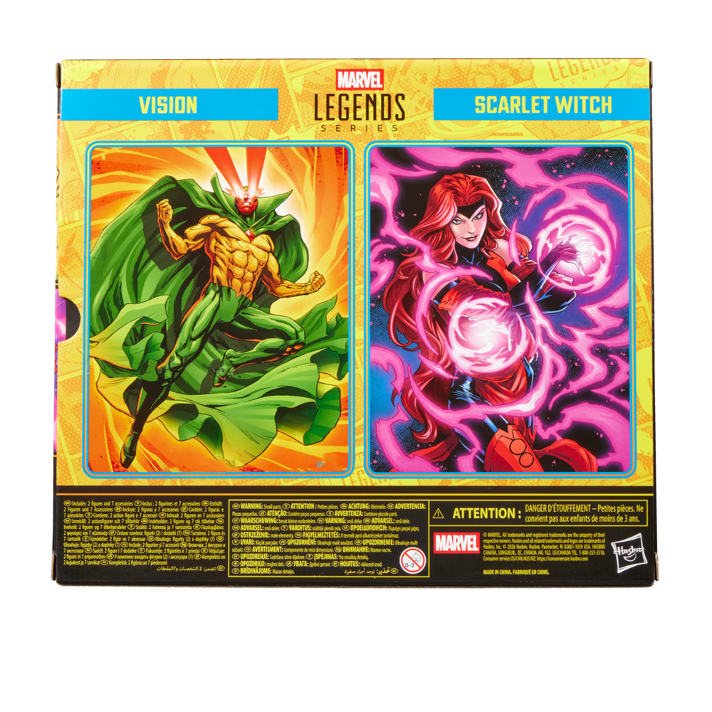 Marvel Legends Series Vision & Scarlet Witch, Avengers: The Crossing