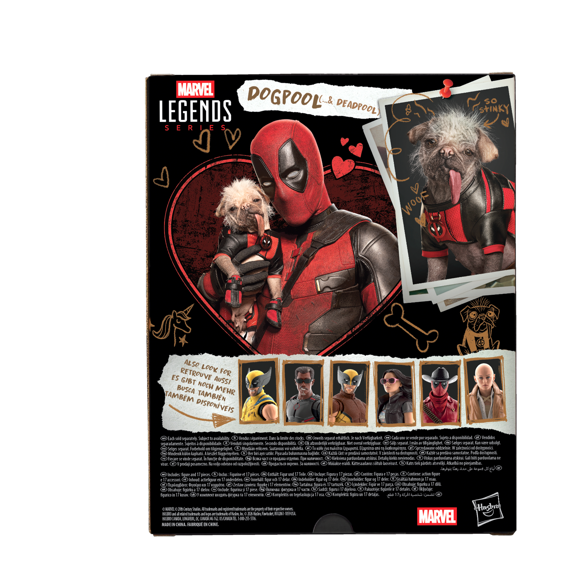 Marvel Legends Series Dogpool and Deadpool