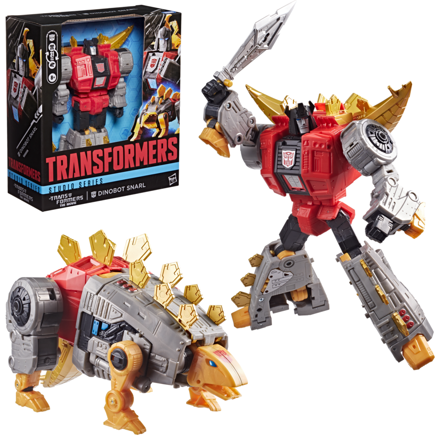 Transformers Studio Series The Transformers: The Movie Leader Class Dinobot Snarl