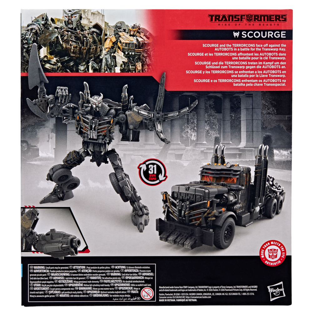 Transformers Studio Series Rise of the Beasts Leader Class Scourge