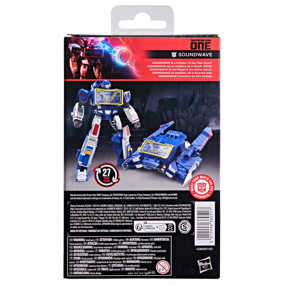 Transformers Studio Series Transformers ONE Deluxe Class Soundwave