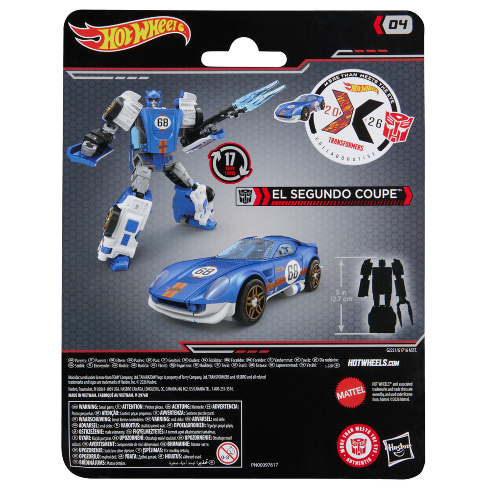 Transformers Collaborative Hot Wheels® x Transformers El Segundo Coupe